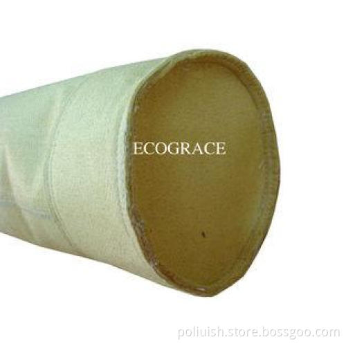 Waste Incinerator Industrial Filter Bag , 550 Gsm P84 Filte